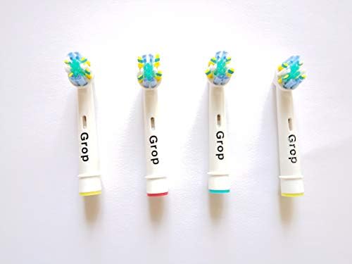 Cabezas de Repuesto para Cepillo de Dientes Eléctrico Oral-B Pro 1000, 3000, 5000, 7000 y Vitality Floss Action, 8 Piezas con Fundas - imagen 7