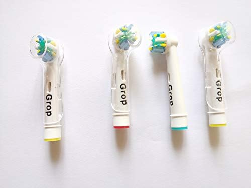 Cabezas de Repuesto para Cepillo de Dientes Eléctrico Oral-B Pro 1000, 3000, 5000, 7000 y Vitality Floss Action, 8 Piezas con Fundas - imagen 8