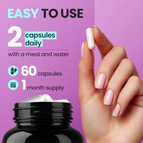 Suplemento de Biotina, Colágeno y Queratina con Ácido Hialurónico - Crecimiento de Cabello Más Fuerte, Piel Saludable y Uñas Fuertes - Extra Fuerte - - imagen 8