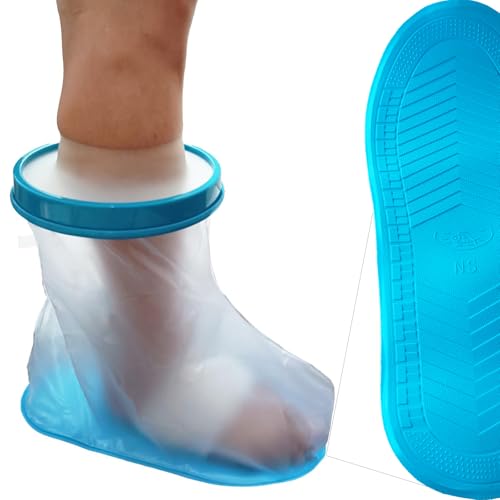 Cubierta Impermeable para Yeso Tideshake, Protector Reutilizable para Pie y Tobillo, Ideal para Duchar, Recuperación de Cirugía y Heridas - imagen 1