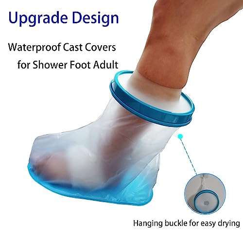 Cubierta Impermeable para Yeso Tideshake, Protector Reutilizable para Pie y Tobillo, Ideal para Duchar, Recuperación de Cirugía y Heridas - imagen 5