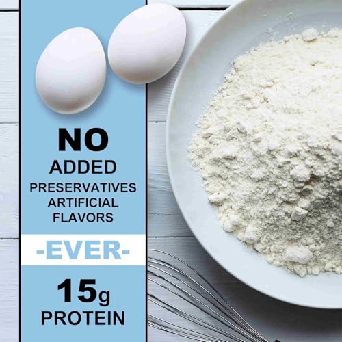 Proteína en Polvo de Clara de Huevo JAYUSS Sin Sabor 8 Oz (227g) - Clara de Huevo Pasteurizada, Sin Aditivos, Libre de Gluten y Soja, Ideal para - imagen 3