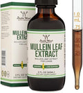 Gotas de Hoja de Mullein de Double Wood Supplements para Pulmones, 2 FL OZ (60 Porciones), Apoya la Salud Pulmonar y Respiratoria - imagen 1
