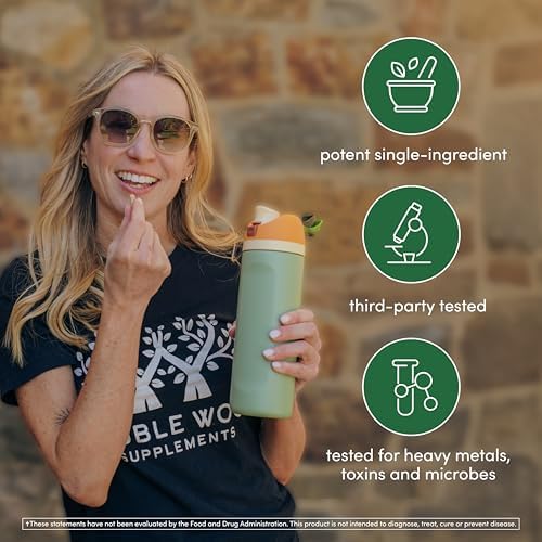 Gotas de Hoja de Mullein de Double Wood Supplements para Pulmones, 2 FL OZ (60 Porciones), Apoya la Salud Pulmonar y Respiratoria - imagen 8