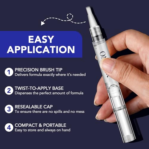 Bolígrafo para Hongos en Uñas - Tratamiento Extra Fuerte para Hongos en Uñas - 25% Ácido Undecilénico con Árbol de Té y Jojoba - Kit Reparador para - imagen 2