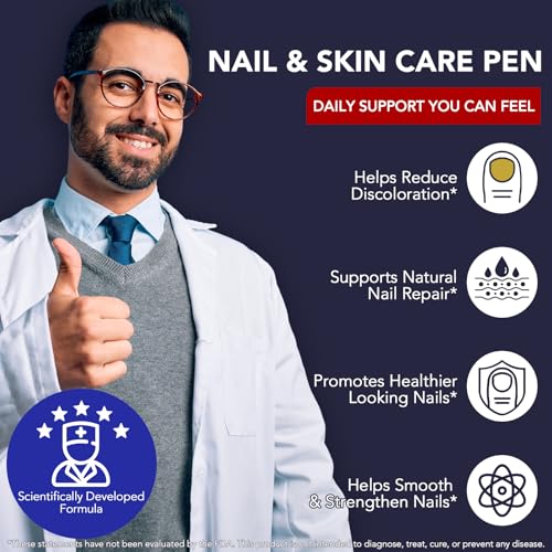 Bolígrafo para Hongos en Uñas - Tratamiento Extra Fuerte para Hongos en Uñas - 25% Ácido Undecilénico con Árbol de Té y Jojoba - Kit Reparador para - imagen 3