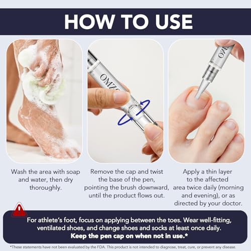Bolígrafo para Hongos en Uñas - Tratamiento Extra Fuerte para Hongos en Uñas - 25% Ácido Undecilénico con Árbol de Té y Jojoba - Kit Reparador para - imagen 8