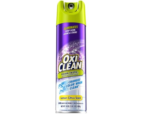 Limpiador Espumoso OxiClean Foam-Tastic para Baño 19oz. (Paquete de 2) - imagen 2