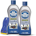 Limpiador de Estufas Bar Keepers Friend (2 x 13 oz) + Raspador - Limpiador Líquido Multiusos, Seguro para Superficies de Vidrio y Cerámica, Cobre, - imagen 1