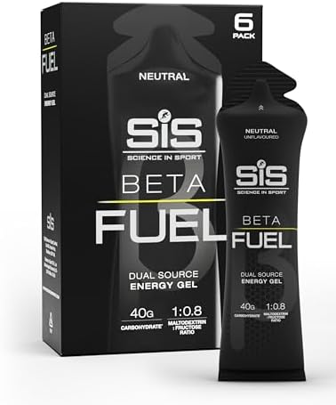 Gel Energético Science in Sport BETA Fuel - Gel Isotónico de Doble Fuente - Absorción Rápida - Nutrición Deportiva - Sabor Neutro - Paquete de 6 - imagen 1