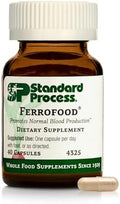 Suplemento de Hierro Ferrofood de Standard Process - Apoya la Producción Normal de Sangre - Mejora la Absorción de Hierro con Vitamina C - 40 Cápsulas - imagen 1