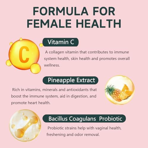 Crasye Gummy Premium para el Balance Femenino - Salud Vaginal PH - Probioticos Piña Hawaiian - 60 Gomas - 30 Porciones - imagen 3