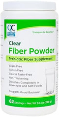 Suplemento en Polvo de Fibra Prebiótica Clear Quality Choice para la Salud Digestiva - Sin Sabor, Fórmula No Espesa - 62 Porciones, 8.6 Onzas (248g), - imagen 1