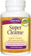 Nature’s Secret Super Cleanse - Limpieza Intensa del Colon con 14 Hierbas y Soporte Probiótico - Promueve la Salud Digestiva - 100 Tabletas - imagen 1