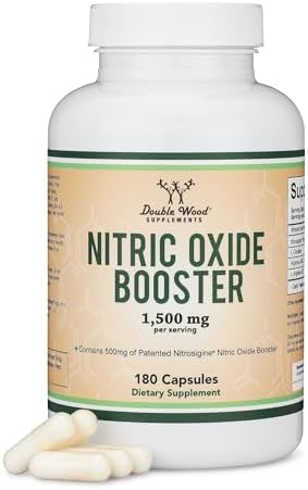 Suplemento de Óxido Nítrico (Pre Entrenamiento Sin Estimulantes) - Aumentador de Óxido Nítrico con Nitrosigina, L Arginina y L Citrulina (Estudios - imagen 1