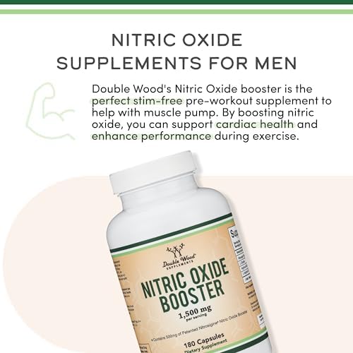 Suplemento de Óxido Nítrico (Pre Entrenamiento Sin Estimulantes) - Aumentador de Óxido Nítrico con Nitrosigina, L Arginina y L Citrulina (Estudios - imagen 5