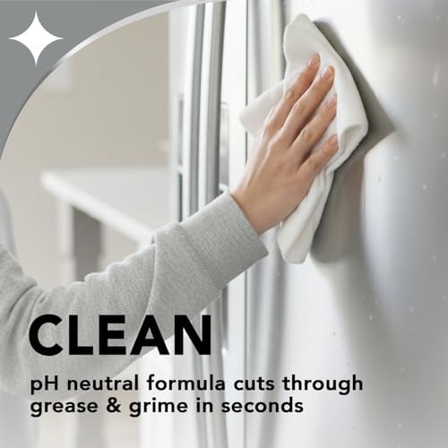 Limpiador de Acero Inoxidable Weiman y Limpiador Diario para Estufas - 12 Onzas - Kit de Limpieza para Electrodomésticos de Cocina - imagen 4