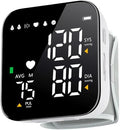 Monitor de Presión Arterial Recargable para Muñeca, Tensiómetro Digital Ajustable con 2x90 Lecturas, Voz, Pantalla Retroiluminada y Estuche de - imagen 1