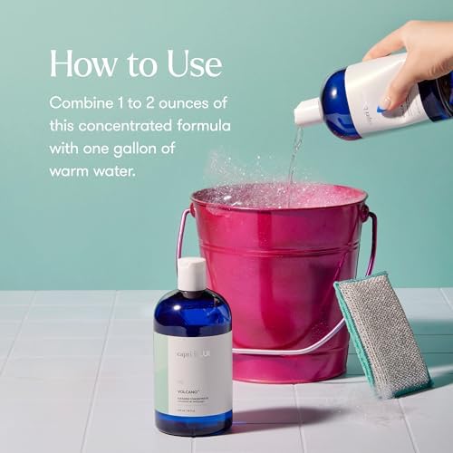 Concentrado Limpiador Capri Blue Volcano - Limpiador Multiusos Seguro para Pisos, Azulejos, Encimeras y Más - Vegano y Libre de Crueldad - No Tóxico - imagen 5