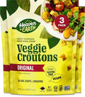 Crutones Veganos Heaven & Earth, 5oz (Paquete de 3) Sin Gluten, Hechos de Plátano, Sin Ingredientes Artificiales, Ideales para Ensaladas, Sopas y - imagen 1