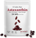 Suplementos de Astaxantina O NATURE . ZIRAN 24mg, Antioxidantes para Salud Ocular, Articular y de Piel | Suministro para 4 Meses | 120 Softgels - imagen 1