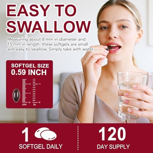 Suplementos de Astaxantina O NATURE . ZIRAN 24mg, Antioxidantes para Salud Ocular, Articular y de Piel | Suministro para 4 Meses | 120 Softgels - imagen 7
