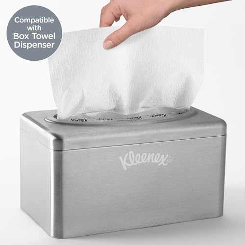 Toallas de Mano KLEENEX Ultra Suaves, Caja POP-UP, 9 x 10 1/2, Blancas, 70 Toallas por Caja - imagen 6