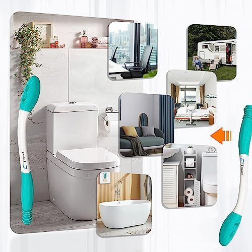 Ayudas para el baño Fanwer - Herramienta de limpieza para el trasero de 15.7 - Asistente de higiene personal para hombres, mujeres, discapacitados, - imagen 6