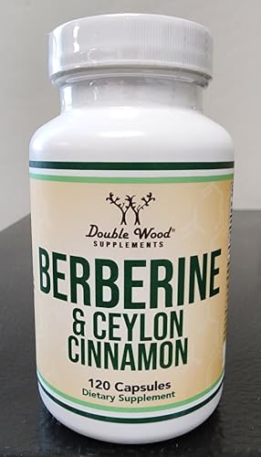 Berberina con Canela de Ceilán - 120 Cápsulas para Metabolismo y Salud Metabólica, Probado por Terceros, Vegano, No Transgénico, Sin Gluten de Double - imagen 8