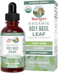 Gotas Líquidas de Albahaca Sagrada MARYRUTH'S Organics Sin Azúcar | Tulsi | Antioxidante | Apoyo Cognitivo y Digestivo | Energía | Vegano | 1 Fl Oz - imagen 1