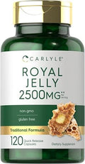 Suplemento de Jalea Real Carlyle | 120 Cápsulas | Fórmula Herbal Tradicional | Sin OGM y Libre de Gluten - imagen 1