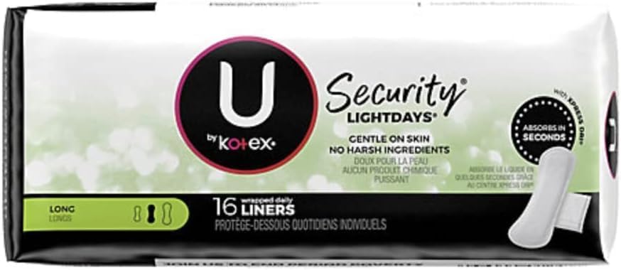Protectores diarios Kotex Natural Balance, Largos, 16 piezas (Paquete de Seis) - imagen 3