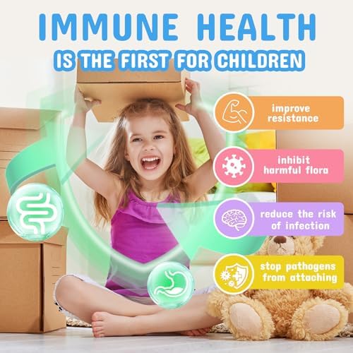 ZEBORA Polvo Probioticos y Prebioticos para Niños de 3 Años en Adelante, Apoya Digestión e Inmunidad, Alivio de Estreñimiento, 30 Paquetes, 5 Mil - imagen 5
