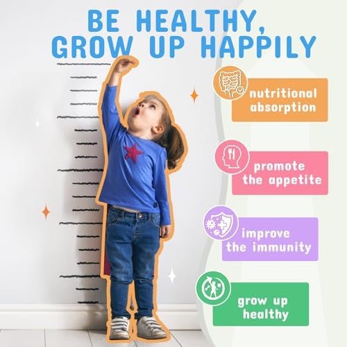 ZEBORA Polvo Probioticos y Prebioticos para Niños de 3 Años en Adelante, Apoya Digestión e Inmunidad, Alivio de Estreñimiento, 30 Paquetes, 5 Mil - imagen 6