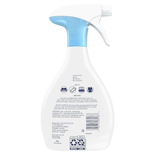 Febreze Refrescante para Telas, Sin Perfume, Botella de Spray de 23.6 oz - imagen 3