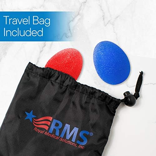 RMS 4-Pack Hand Exercise Balls - Physical & Occupational Therapy Kit for Strengthening Grip & Reducing Stiffness - Arthritis Pain Relief Exerciser for - imagen 6