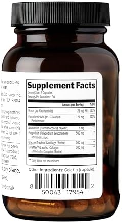 Cápsulas Santa Cruz Paleo para Piel y Ojos, Fórmula Diaria Simple, Ingredientes Limpios, Libre de Gluten, Amigable con Keto y Paleo, 60 Cápsulas - imagen 8