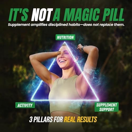 Fat Burner & Appetite Control Weight Loss Supplements for Women & Men - Metabolism Booster w/ L-Carnitine, CLA, Chromium - Appetite Suppressant for We - imagen 3