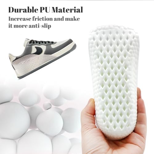 Plantillas Elevadoras para Hombres y Mujeres, Almohadillas Ortopédicas para Arco del Pie, 3 Pares (1.5cm, 2.5cm, 3.5cm) - Color Gris - imagen 5
