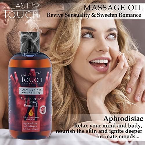 Aceite de Masaje Afrodisíaco para Parejas - Aceite de Masaje para Citas - Aceite Aromaterapia para Momentos Íntimos - Relajante Muscular 8.45 Fl Oz. - imagen 2