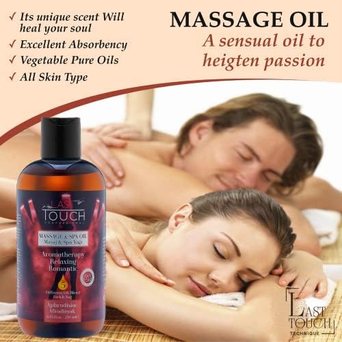 Aceite de Masaje Afrodisíaco para Parejas - Aceite de Masaje para Citas - Aceite Aromaterapia para Momentos Íntimos - Relajante Muscular 8.45 Fl Oz. - imagen 5