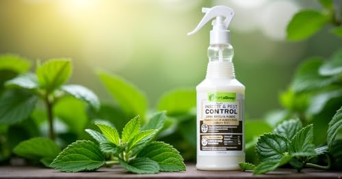 Spray Insecticida y Control de Plagas – Fórmula Extra Fuerte de Aceite de Menta y Clavo – Elimina y Repela Arañas, Hormigas, Mosquitos, Cucarachas y - imagen 4