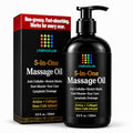 Aceite de Masaje 5 en 1 para Drenaje Linfático - Mejora la Apariencia de la Celulitis y la Textura de la Piel - Recuperación Postquirúrgica y - imagen 1