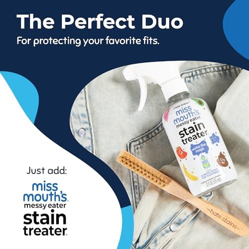 Cepillo de Lavado Miss Mouth’s Messy Eater – Cepillo Suave para Ropa, Ideal para Limpiar Manchas y Pre-tratar Prendas Delicadas - imagen 5