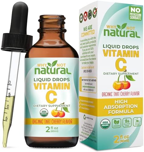 Suplemento de Gotas de Vitamina C Líquida Orgánica Natural Why Not - imagen 1