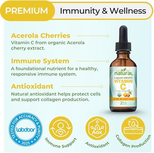 Suplemento de Gotas de Vitamina C Líquida Orgánica Natural Why Not - imagen 2