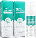 Pasta de Dientes Espumosa 2PCS, Pasta para Manchas en Dientes Sensibles, Mousse de Lavado Bucal de Bicarbonato y Menta para Viajar - imagen 1