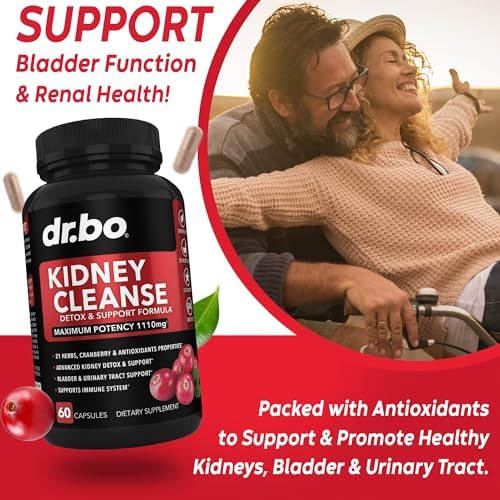 Suplemento de Apoyo Detox para Riñones - Extracto Natural de Arándano, Bayas de Juniper, Buchu y Uva Ursi para la Salud de Riñones, Vejiga y Tracto - imagen 3