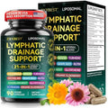 Suplementos de Drenaje Linfático - Cápsulas Aescia 21 en 1 con Cúrcuma, Bromelina, Equinácea y Más - Soporte para el Sistema Linfático - imagen 1