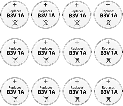 Batería de Repuesto de Alta Capacidad Enerpe B3V Compatible con Collares Electrónicos MS-4 y MS-5, Paquete de 12 - imagen 1
